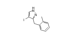 4-iodo-3-(2-methylbenzyl)-1H-pyrazole